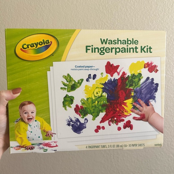 Crayola Washable Finger-paint Kit - Picture 1 of 2